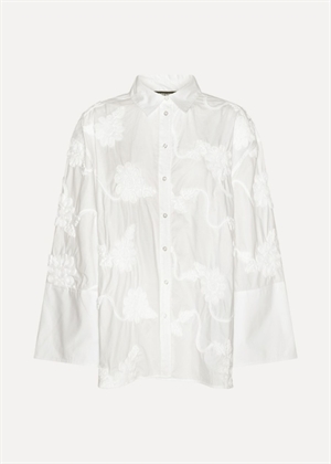 Lipy flower skjorte Bright White ROTATE By Birger Christensen 